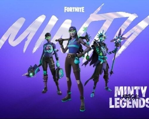 Pack Fortnite Minty Legends + 1000 V-Bucks
