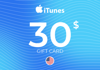 Carte Apple iTunes 30 USD