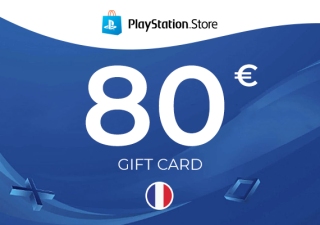 Carte PlayStation Network 80 EUR
