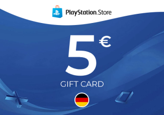 Carte PlayStation Network 5 EUR (DE)