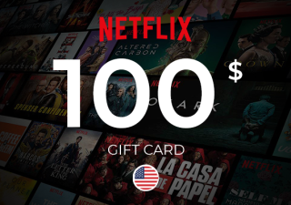 Carte cadeau Netflix 100 USD