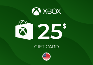 Carte Xbox Live 25 USD