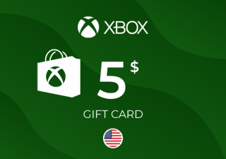 Carte Xbox Live 5 USD