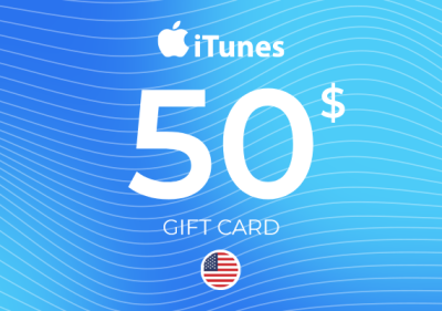 Carte Apple iTunes 50 USD