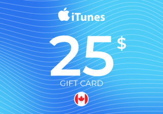 Carte Apple iTunes 25 CAD