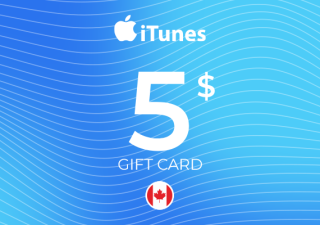 Carte Apple iTunes 5 CAD