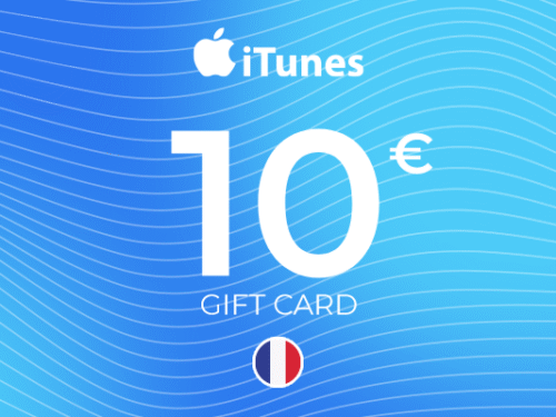 iTunes Gift Card EUR FR 10 Carte Apple iTunes 10 EUR