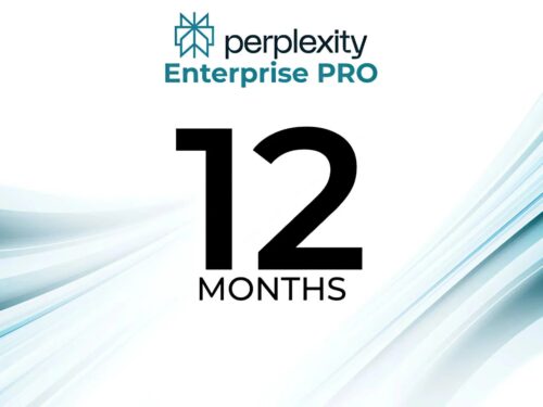 Perplexity Enterprise PRO - Abonnement 1 An (RÉSERVÉ AUX NOUVEAUX COMPTES)