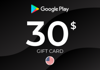 Carte Cadeaux Google Play 30 USD