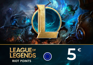 Carte Cadeaux League of Legends 5 EUR