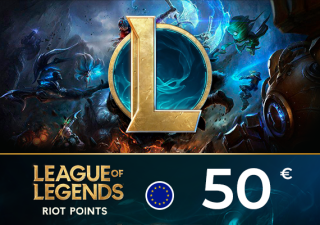 Carte Cadeaux League of Legends 50 EUR