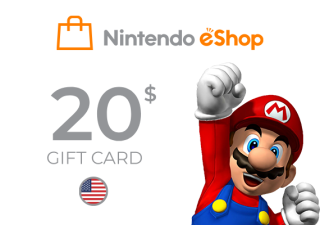 Carte Nintendo eShop 20 USD