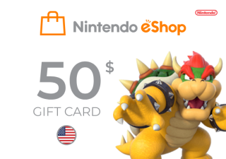 Carte Nintendo eShop 50 USD
