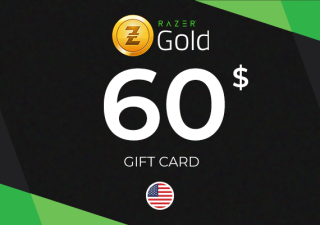 Razer Gold Gift Card 60 USD