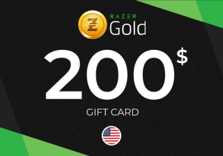Razer Gold Gift Card 200 USD