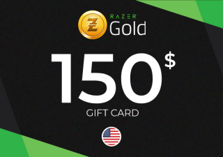 Razer Gold Gift Card 150 USD