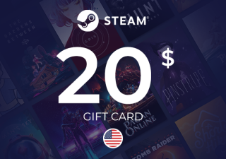 Carte cadeau Steam Wallet 20 USD