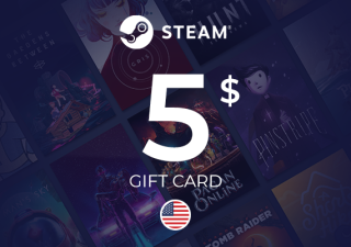 Carte cadeau Steam Wallet 5 USD
