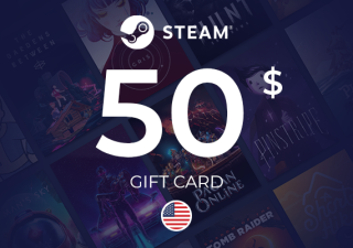Carte cadeau Steam Wallet 50 USD