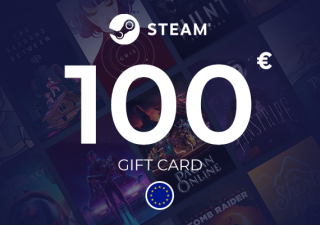 Carte cadeau Steam Wallet 100 EUR
