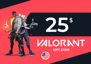Carte Cadeaux VALORANT 25 USD
