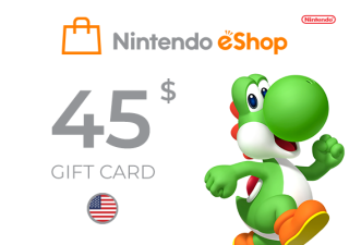 Carte Nintendo eShop 45 USD