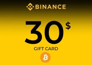 Carte Cadeau Binance (BTC) 30 USD