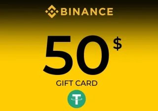 Carte Cadeau Binance (USDT) 50 USD