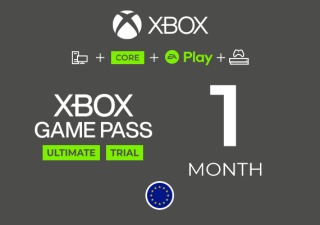 Xbox Game Pass Ultimate - 1 Month trial Key - EU_320x320 Xbox Game Pass Ultimate 1 Mois Essai Gratuit